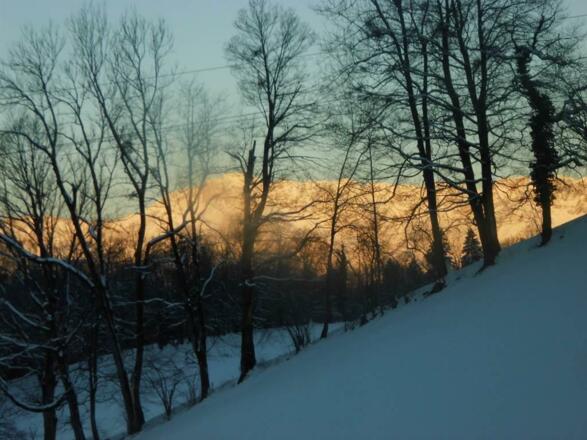 Blick zum Untersberg