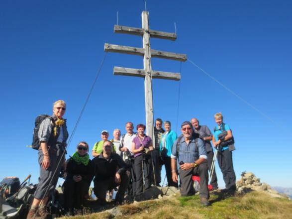 Berggipfel bei Niederthai.