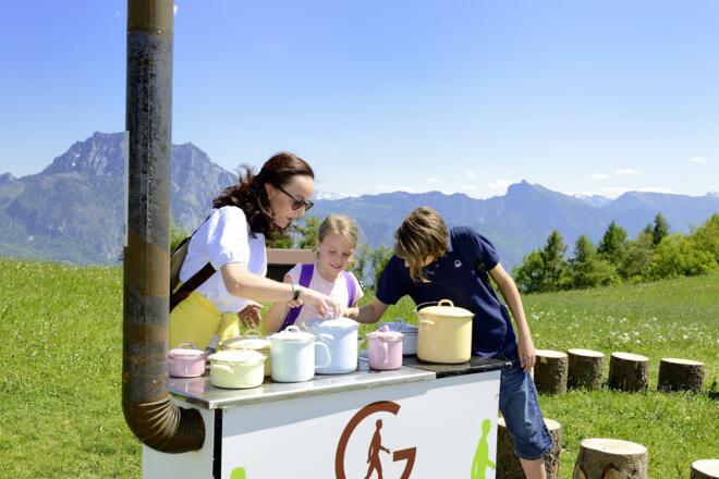 Naturerlebnisweg Gmundnerberg - Häferl guckn