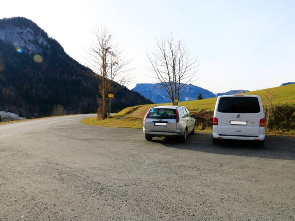 Parkplatz in Obermayerberg