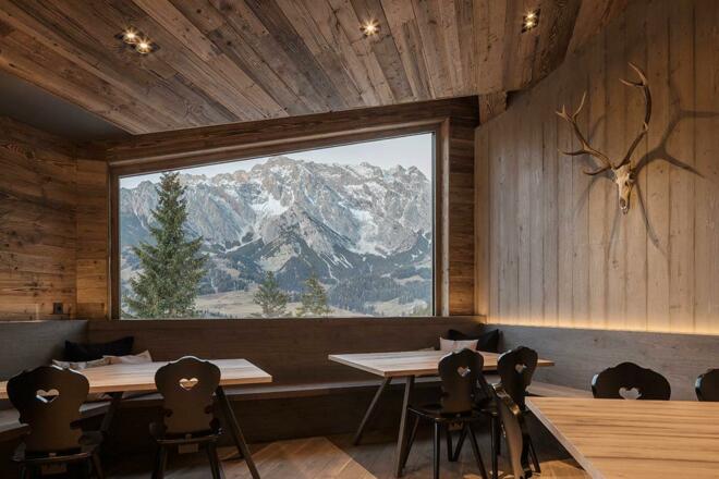 Deantnerin Panoramablick auf den Hochkönig