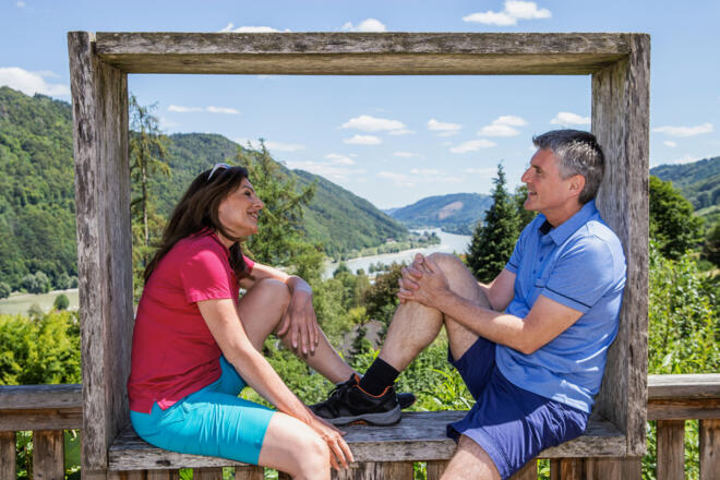 Panoramablick Engelhartszell | Sauwaldpanoramastraße