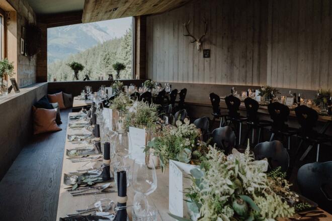 Deantnerin Hochzeitstisch