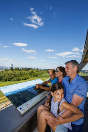 Panoramablick Pyramide Etzing | Sauwaldpanoramastraße