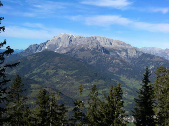 Hochkönig-Massiv, vom Hochgründeck fotografiert