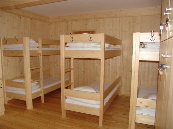 WildnisCamp Innenausstattung Schlaflager