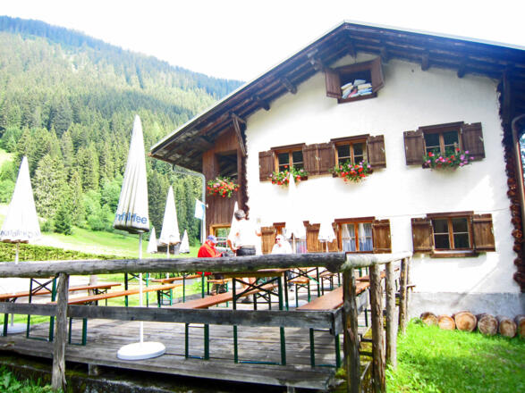Naturfreunde-Hütte: Gauertal-Haus, Tschagguns