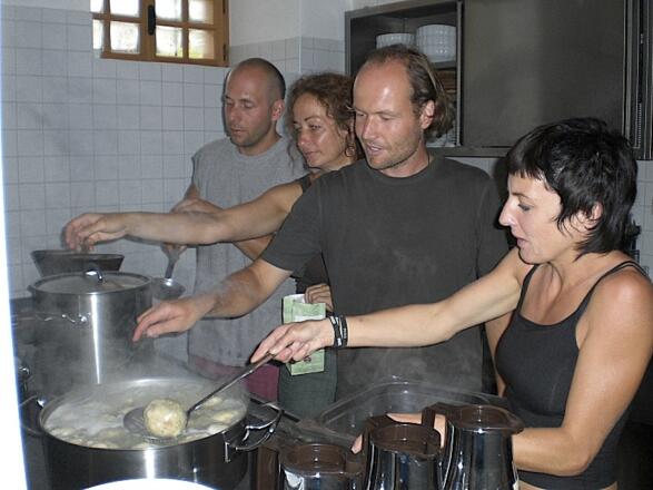 WildnisCamp Innenausstattung Kochzeile