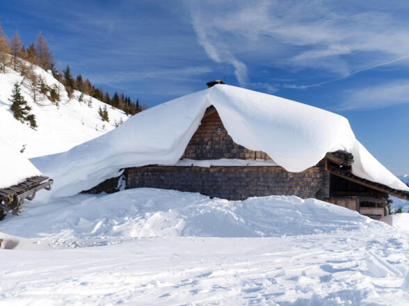 ÖTK Anna-Schutzhaus im Winter