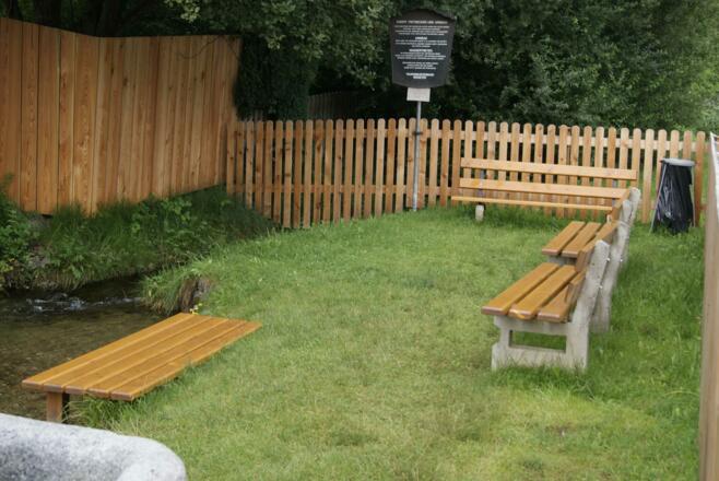 Bänke Kneippanlage Münster