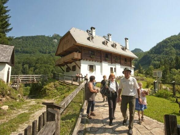 Forsthaus Bodinggraben im Nationalpark Kalkalpen