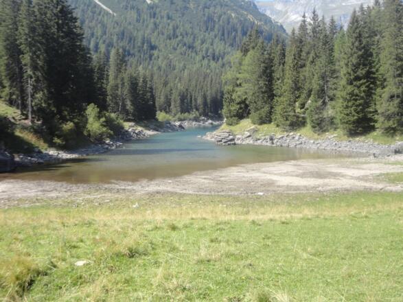 Das Ende des Unteren Seeteils