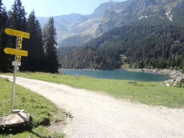 Blick über den hinteren Seeteil