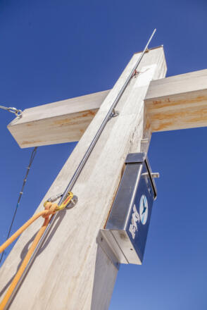 Gipfelkreuz des Piz Buins