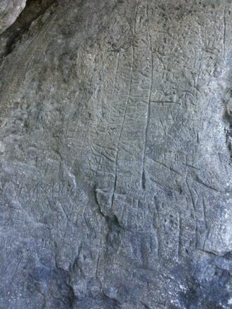 Raetische Inschriften Detail (1)