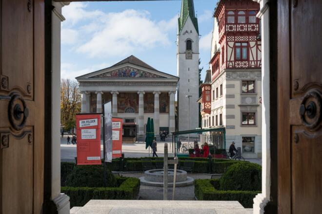 Blick auf Marktplatz Dornbirn