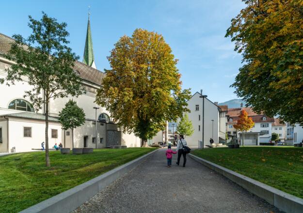 Weg zum Marktplatz Dornbirn