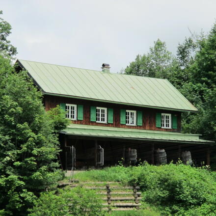 Schützenhaus an der Leidtobelbrücke