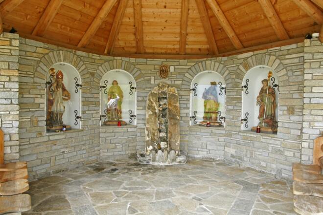 4 Heilige in der Naglkapelle