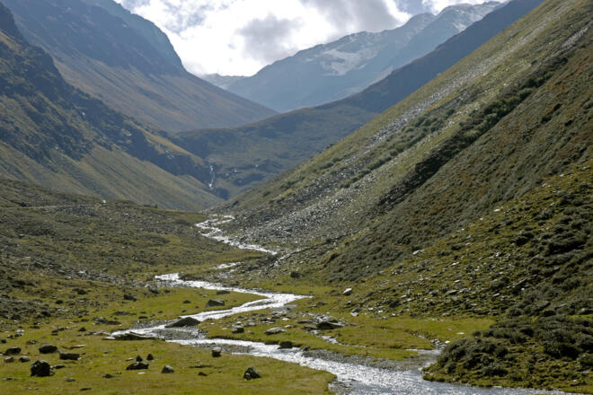 Blick ind Hintere Pollestal