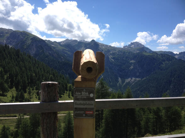 Aussichtspunkt auf das Gasthofplateau