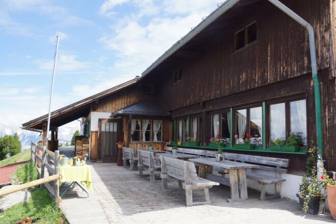 Terrasse Tulfeinalm Glungezer