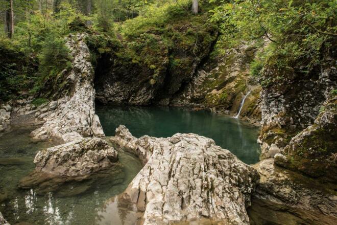 Kesselloecher - Gumpe - Sommer