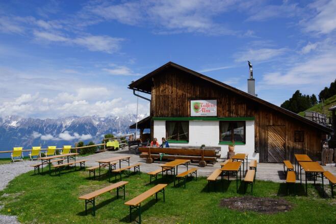 Tulfeinalm Sommer Tulfes
