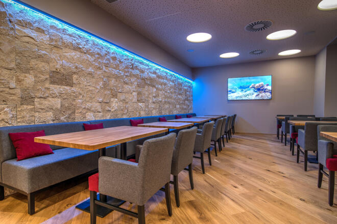 Sitzbereich im Kabare Eventlocal