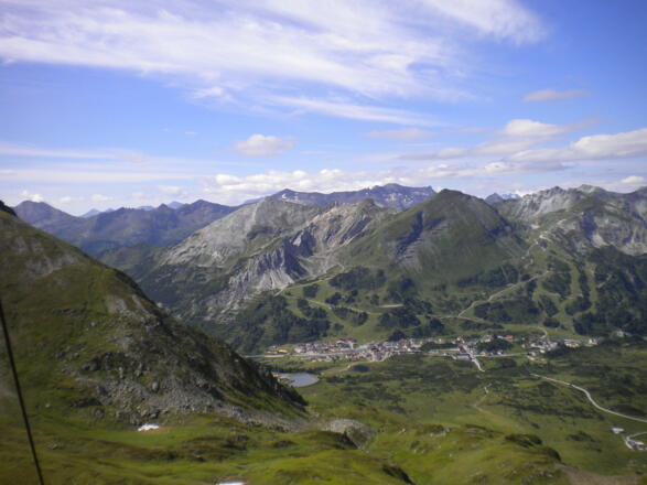 Ausblick vom Hundskogel auf Obertauern