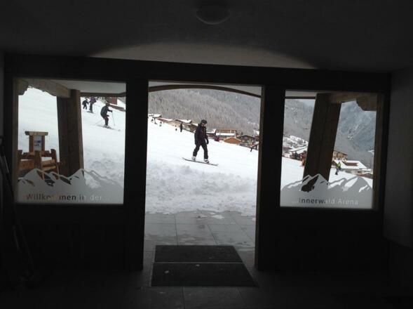 Eingangsbereich Winter