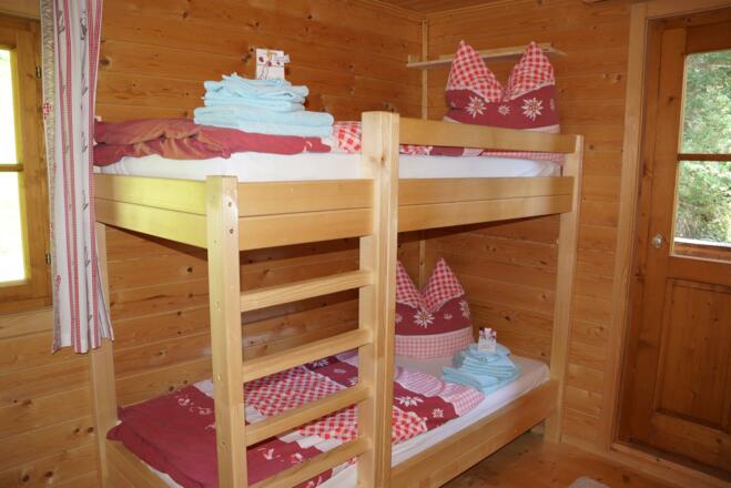 Schlafzimmer Arzbachhütte Volders