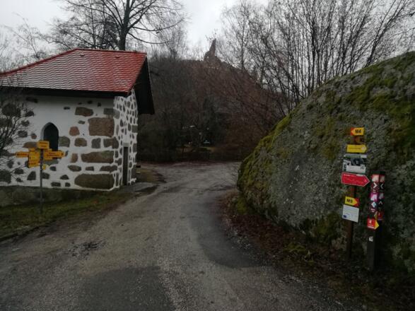 Niederhofstetten mit Ruine Ruttenstein