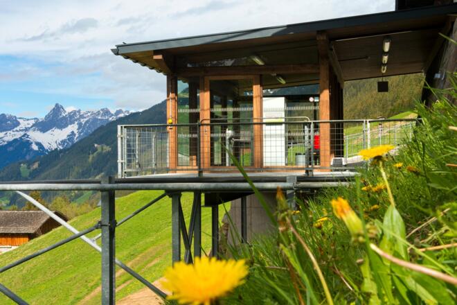 Bergstation Kristbergbahn