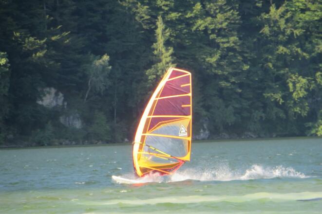 Surfen am Weißensee