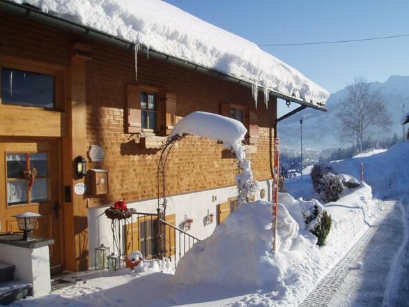 Fink Ferien Haus im Winter