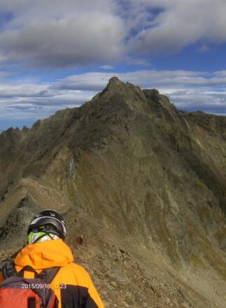 Blick über die Via Mandani zur Zieselsbacher Roßkogel.