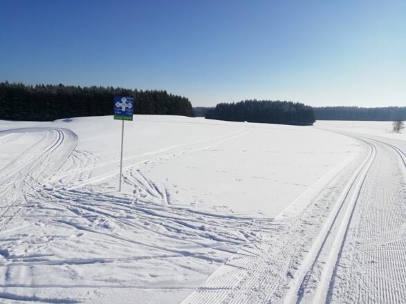 Loipenkreuzung Kerschbaum