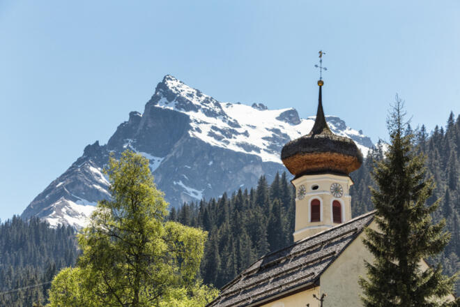 Kirchenturm Gargellen