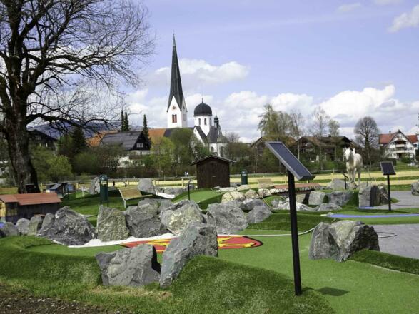 Minigolfplatz in Fischen
