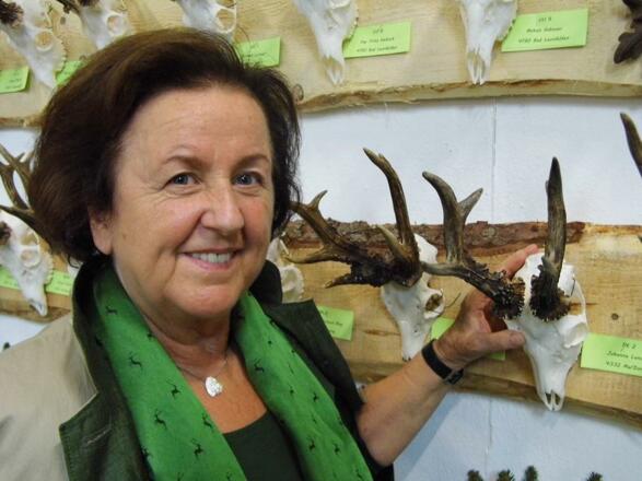 Die Gastgeberin Frau Johanna Landerl