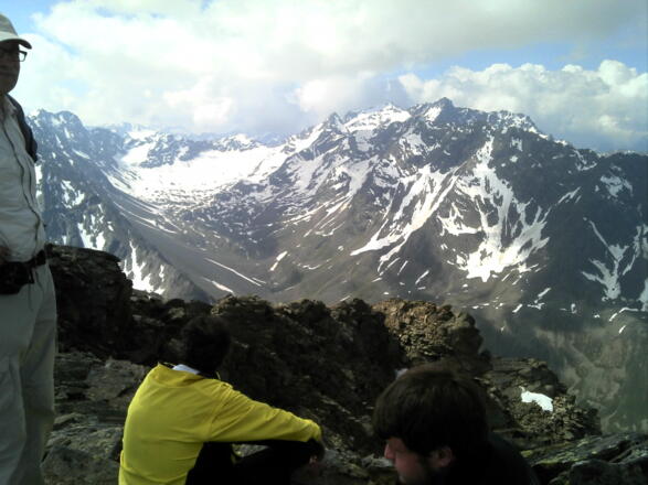 Gipfelblick ins Gleirschtal zum Gleirscher Ferner
