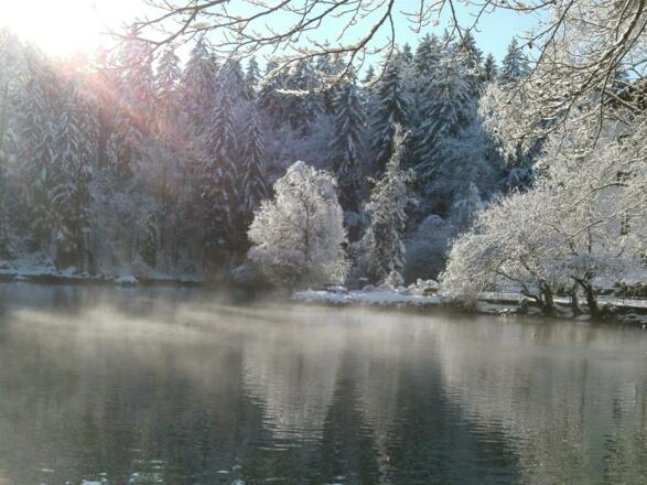 Badersee Winter