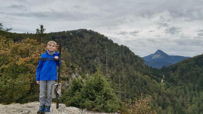 Marienköpfl Blick Richtung Faistenauer Schafberg