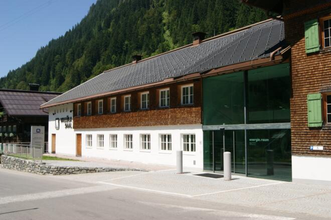 Der energie.raum im Vallülasaal