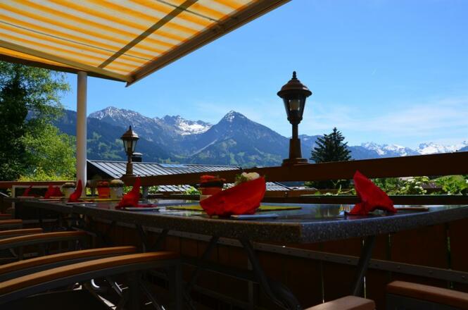 Terrasse mit Ausblick