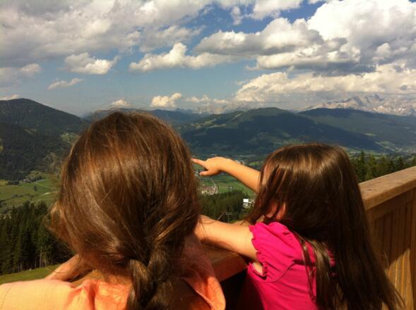 Blick vom Skywalk Floris Erlebnispfad