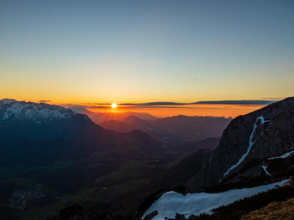 Abendstimmung am Gosaukamm.