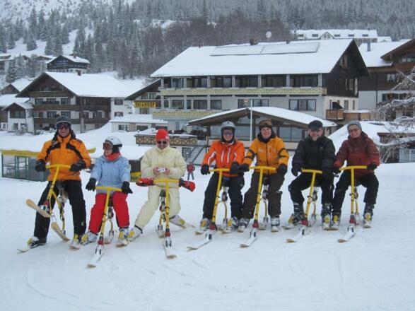 Snowbike-Fun mit Anita