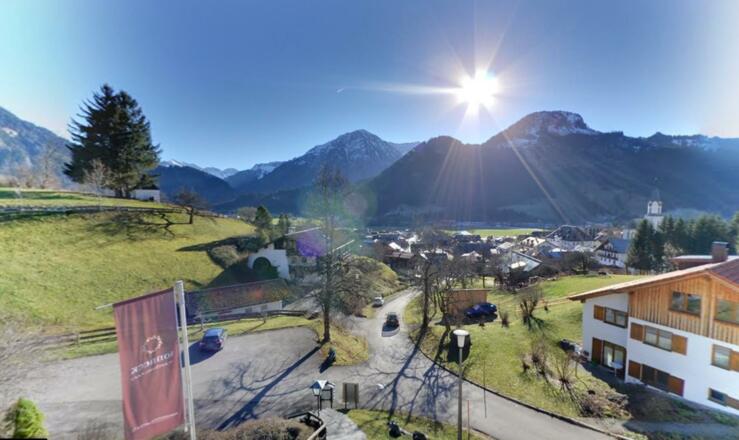 Alpenhotel Sonneck - Ausblick vom Balkon